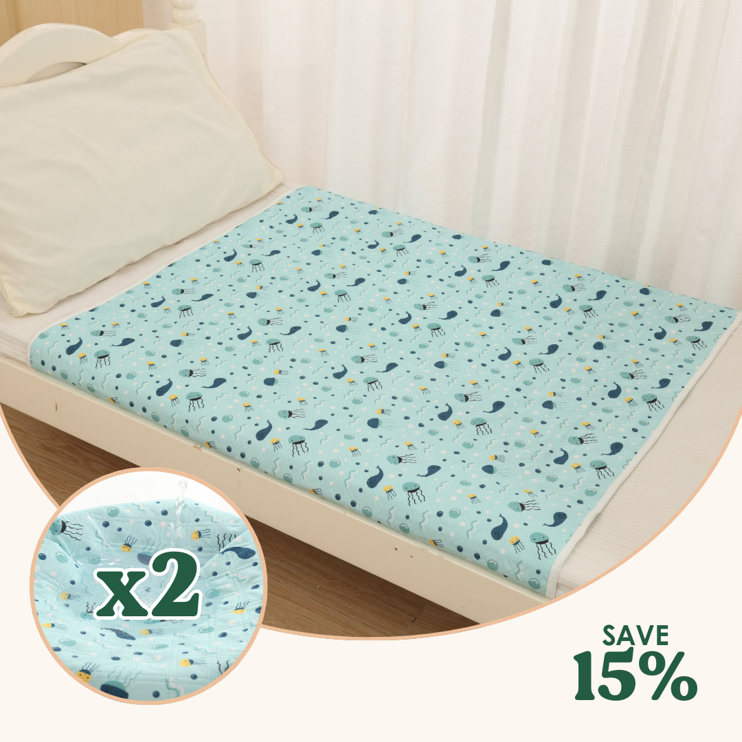 2x Pack | Oversized Leak-Proof Bed Guard