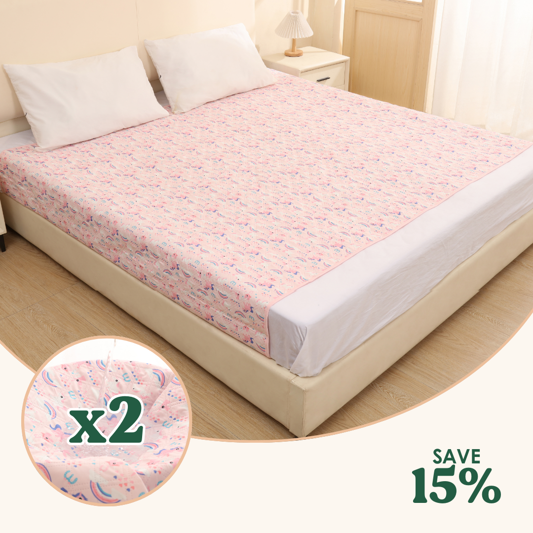 2x Pack | Oversized Leak-Proof Bed Guard