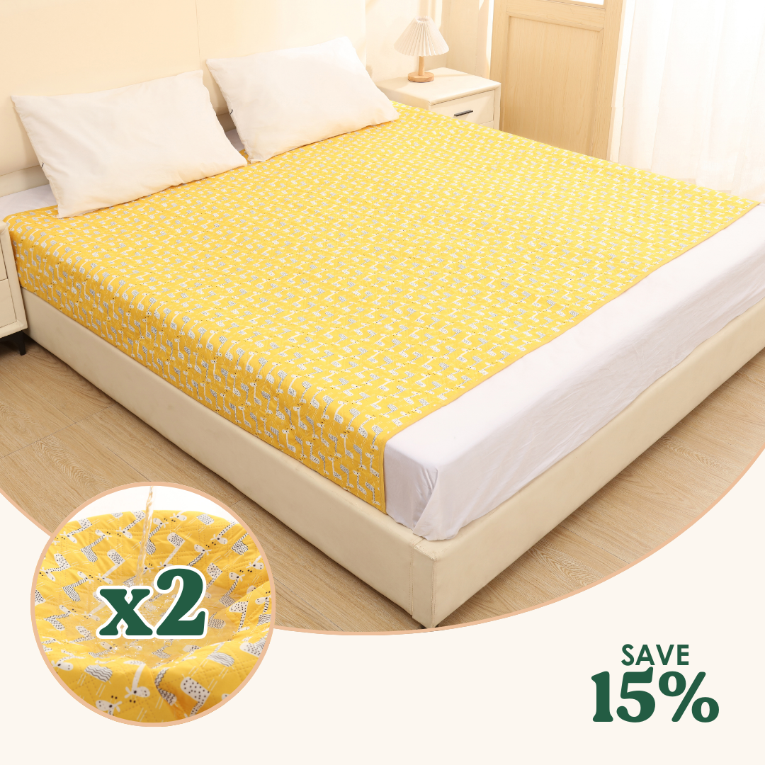 2x Pack | Oversized Leak-Proof Bed Guard