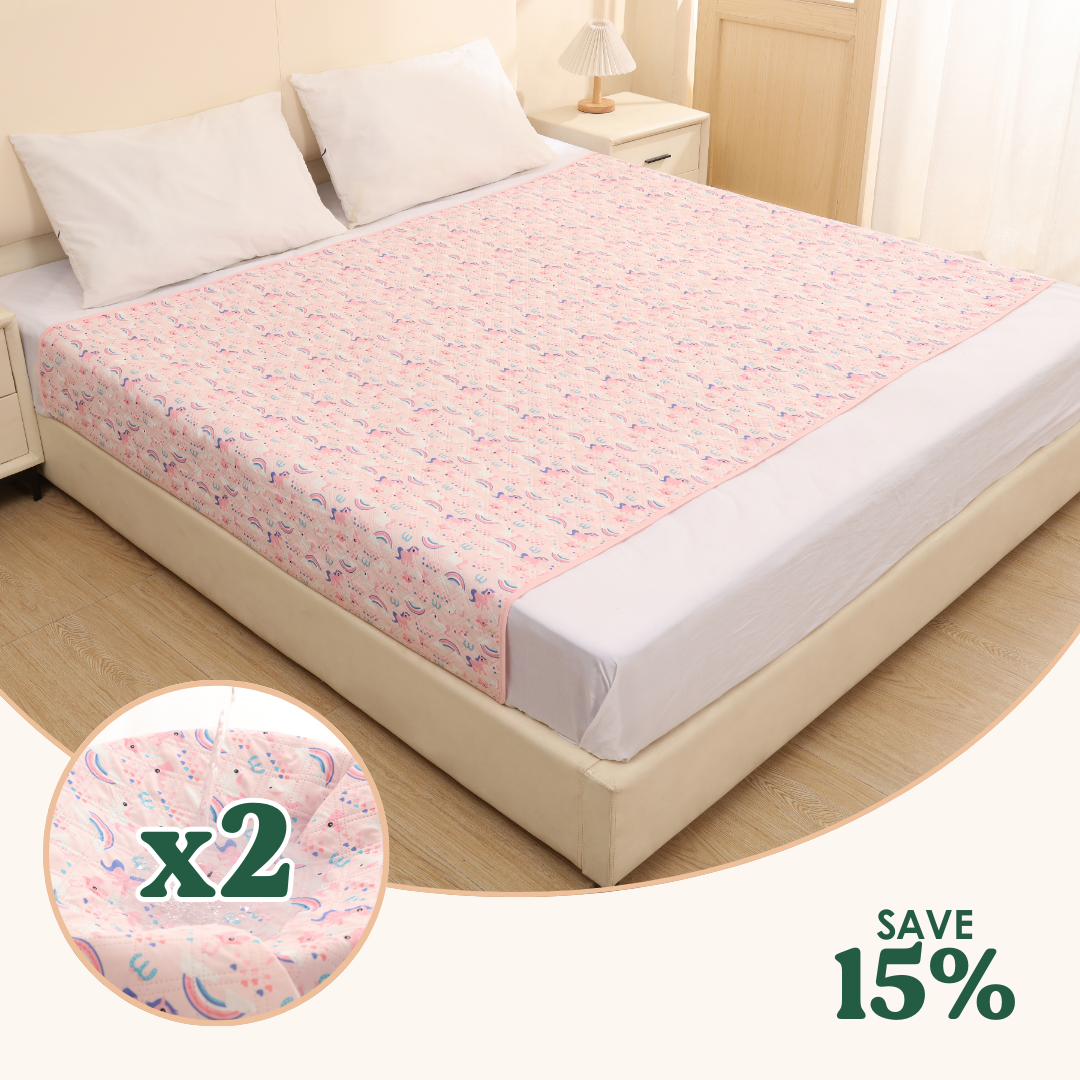 2x Pack | Oversized Leak-Proof Bed Guard